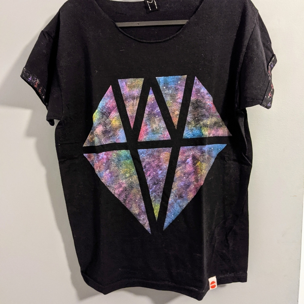 Designer hand made t-shirt.